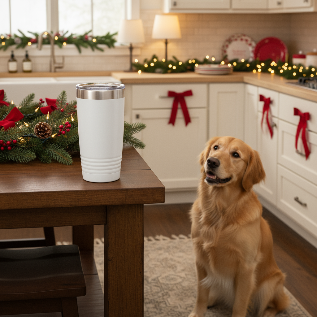 “Be More Like Coffee” Engraved 20 oz Tumbler