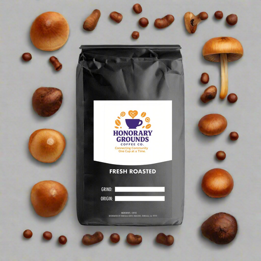 Coffee with Mushrooms Medium Roast