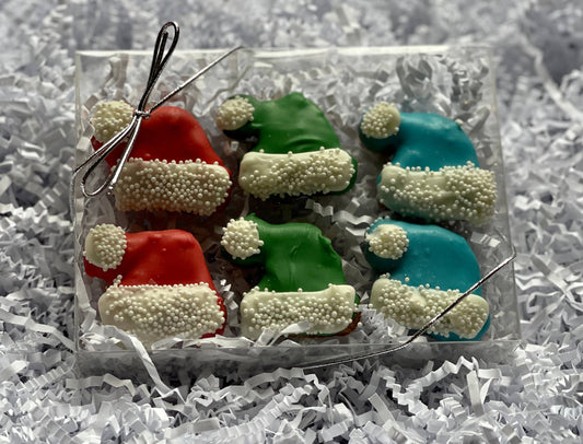 Mini Snow Caps – Holiday Dog Treats ❄️🐾
