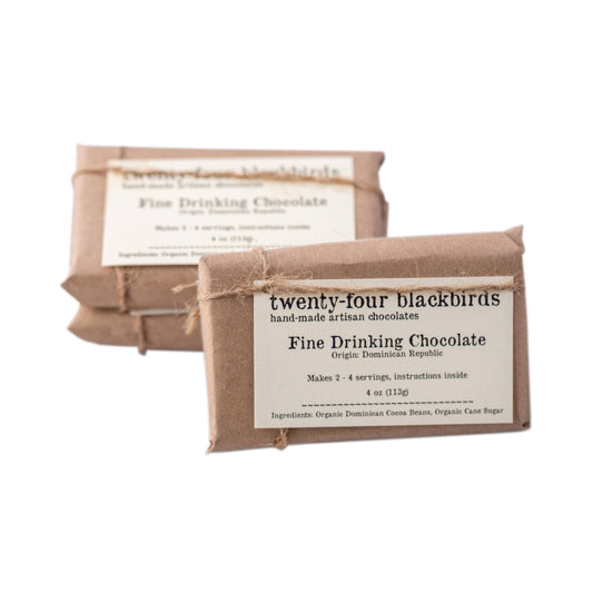 75% Fine Drinking Chocolate Kit | Artisan Dark Chocolate | Honorary Grounds