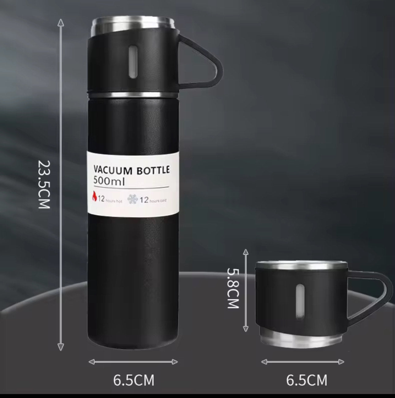 Stainless Steel Thermo 16.9oz