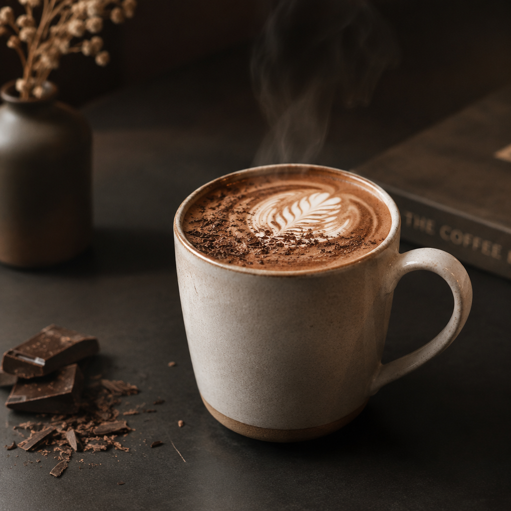 Mocha Brewed Latte Lifestyle